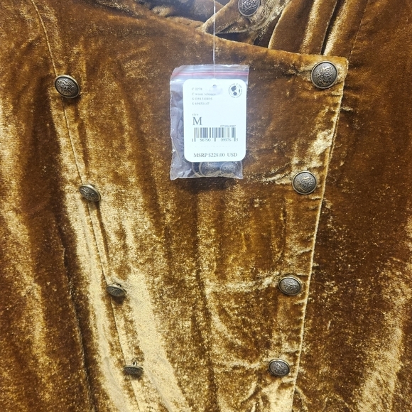 Free People Faye Jacket Warm Tobacco SZ Medium NWT - Picture 6 of 12